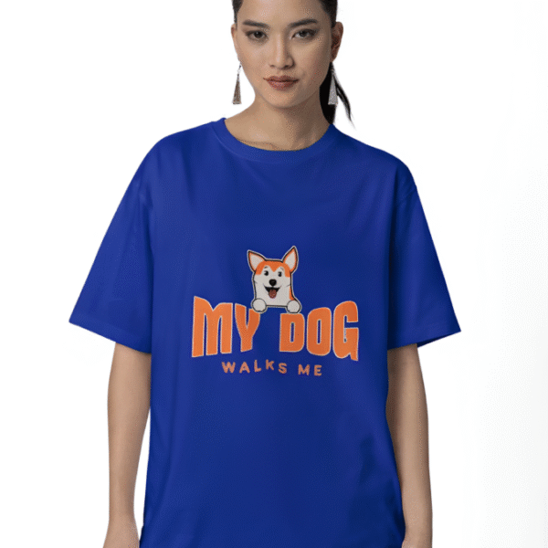 My Dog Walks Me T-Shirt