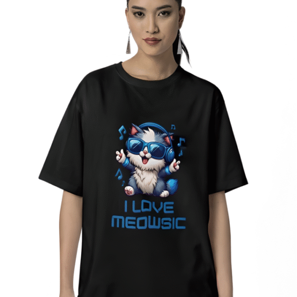 I Love Meowsic T-Shirt
