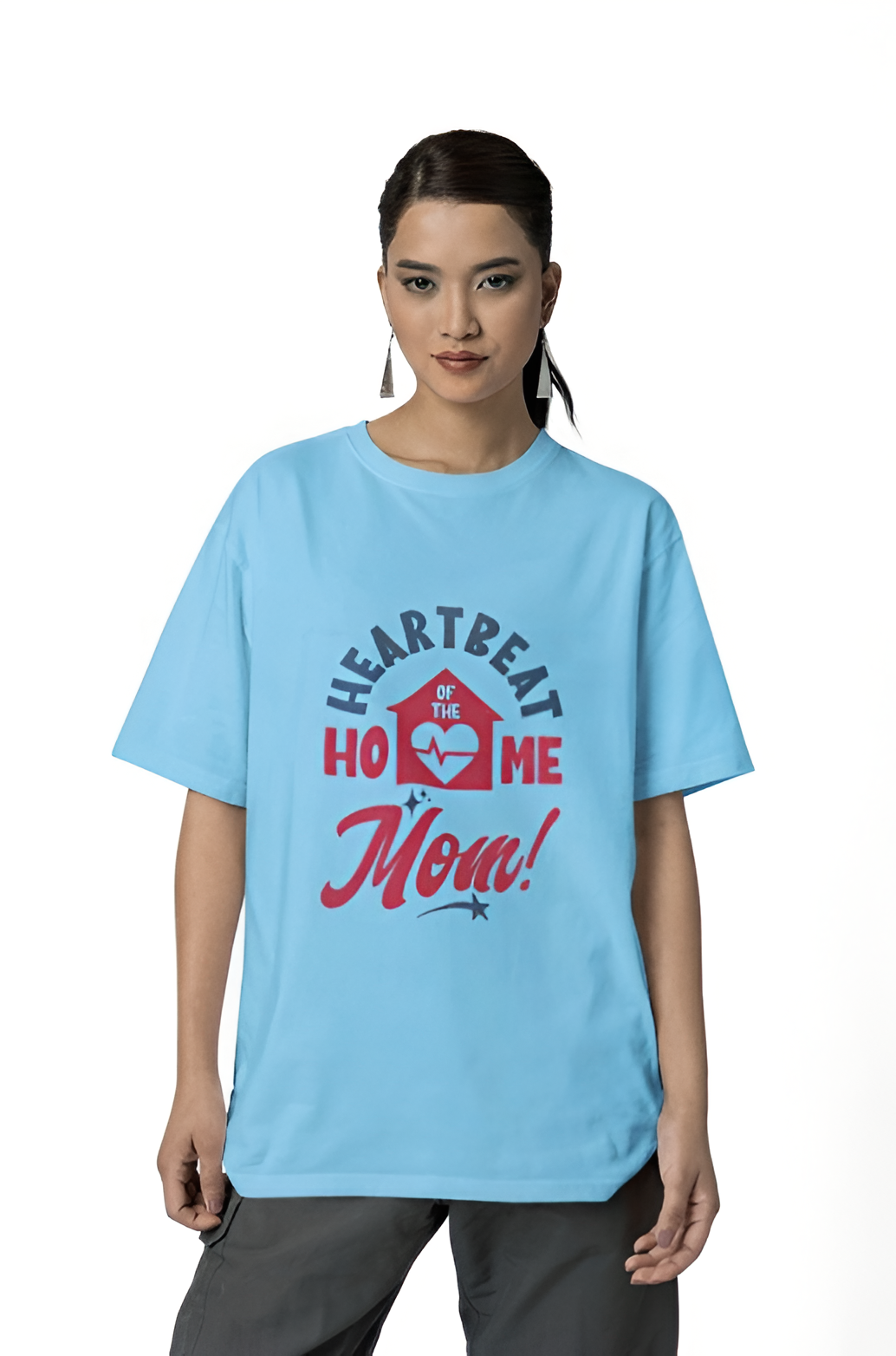 Heartbeat Of The Home Mom T-Shirt