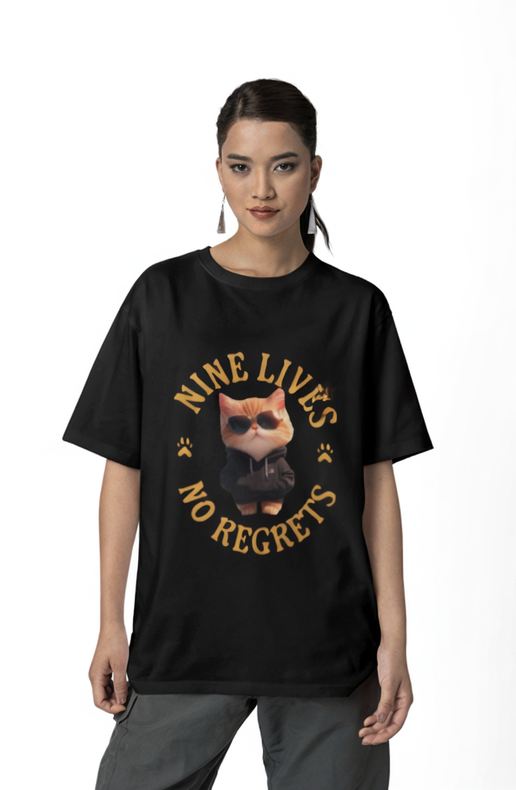 Nine Lives No Regrets T-Shirt