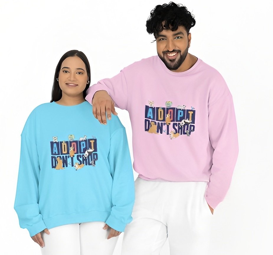 Adopt Don't Shop Sweatshirt