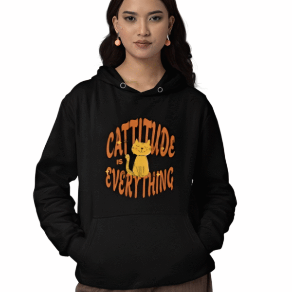 Cattitude Is Everything Hoodie