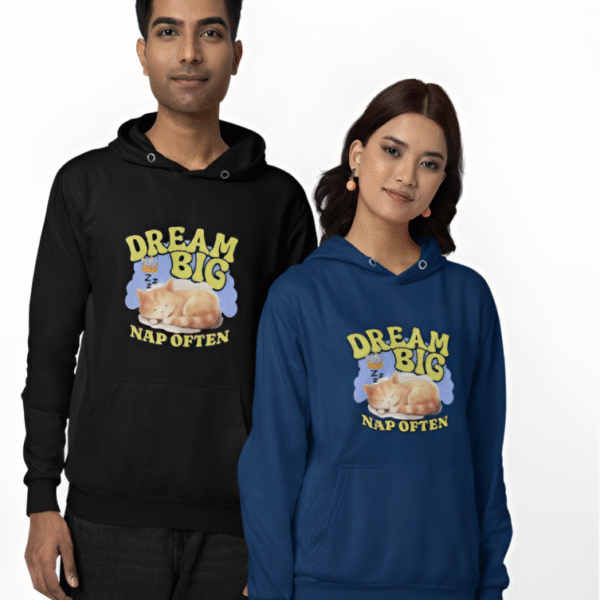 Dream Big Nap Often Hoodie