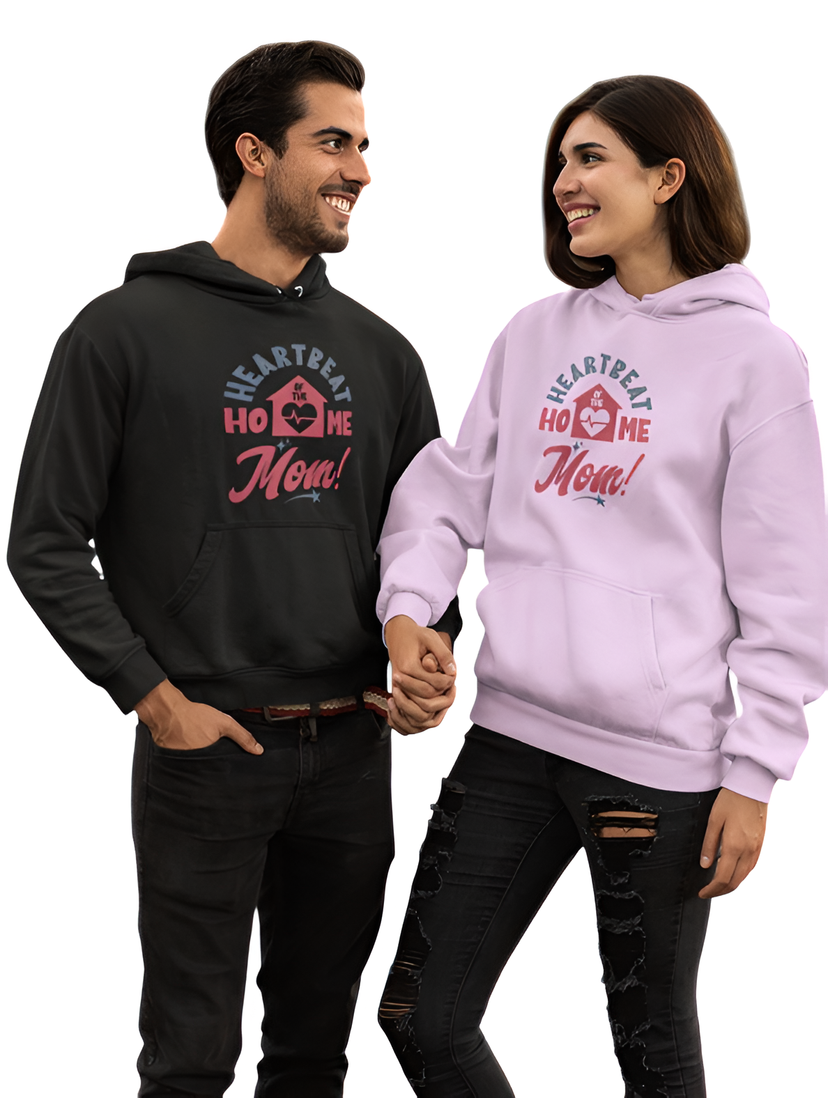 Heartbeat Of The Home Mom Hoodie