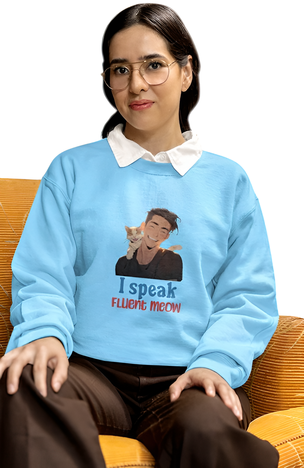 I Speak Fluent Meow Sweatshirt