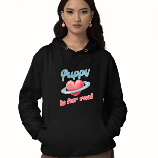 Puppy Love Is Fur Real Hoodie