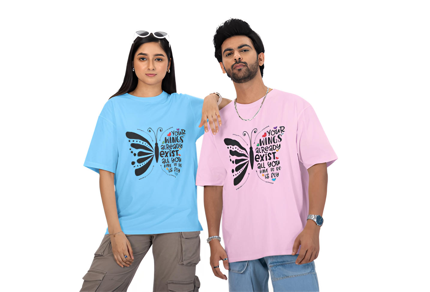 Butterfly Oversized Tee