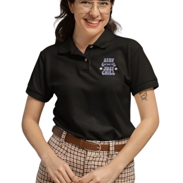 Stay Cool Just Chill Polo T-Shirt