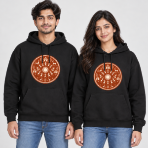 Warli Sun Hoodie